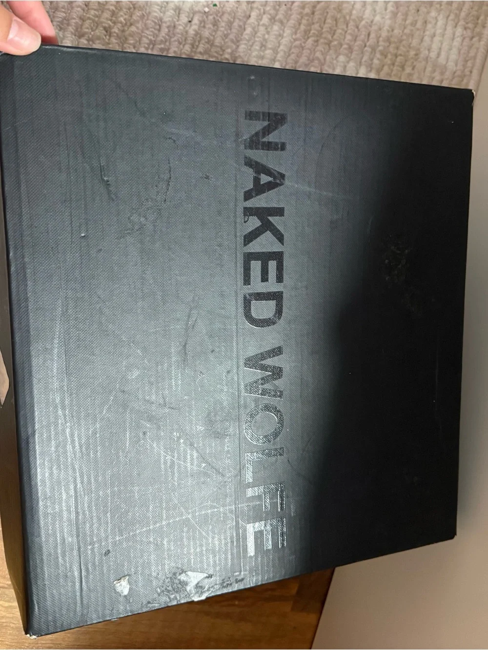 Naked Wolfe sporty taupe suede US 6